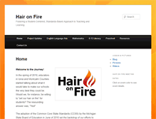 Tablet Screenshot of hair-on-fire.org